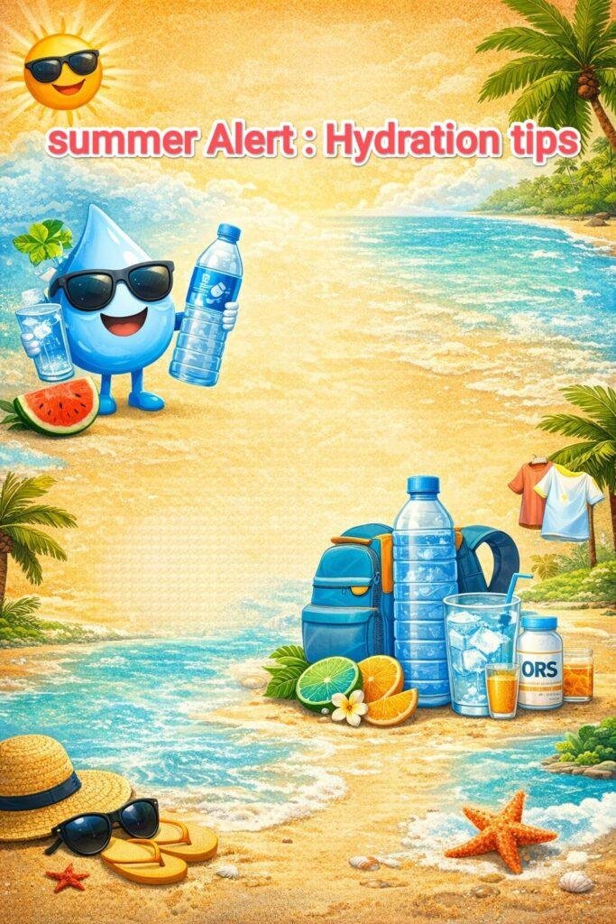 Summer Alert: ఎండాకాలంలో తప్పనిసరిగా పాటించాల్సిన హైడ్రేషన్ టిప్స్