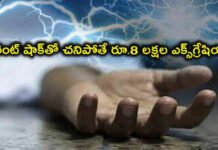 కరెంట్ షాక్తో మరణిస్తే రూ.8 లక్షలు.. ఎక్స్గ్రేషియా పెంపు.. 2 నెలల్లోగా చెల్లించాలని ఆదేశాలు