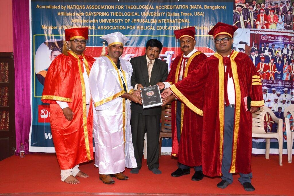 సైక్లోన్, భూకంపం, సునామీపై పరిశోధనకు ఎన్. అశోక్ కుమార్‌కు పీహెచ్‌డీ  అవార్డు