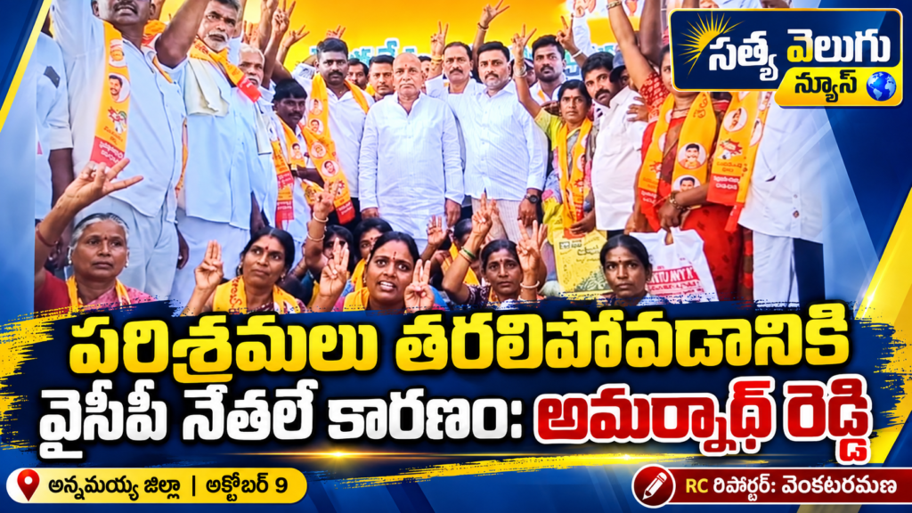 పరిశ్రమలు తరలిపోవడానికి వైసీపీ నేతలే కారణం: అమర్నాథ్ రెడ్డి
