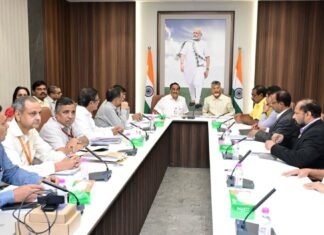 పోలవరం, జలధార పనులపై కేంద్ర మంత్రితో చర్చ