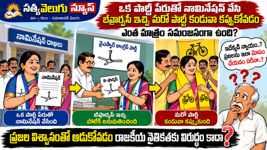 దొరవారిసత్రం రాజకీయాల్లో పార్టీ మార్పుల కలకలం!